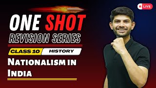 Nationalism in INDIA  New One Shot  CBSE Class 10 History 202425 [upl. by Kylen]