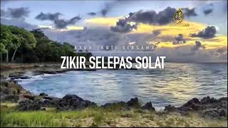 WiridZikir Selepas Solat Part II  TV Alhijrah [upl. by Faletti]