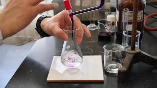 Determination of ironII using potasium permanganate [upl. by Alo]