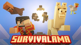 SURVIVALAMA  2023 Minecraft Animation [upl. by Pilihp251]