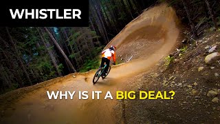 Why is Whistler Bike Park such a big freaking deal [upl. by Anirdnaxela]