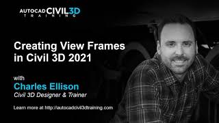 Creating View Frames in Civil 3D 2018 2019 2020 2021 [upl. by Jeannette]