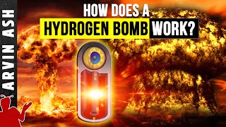 Nuclear Bomb How it Works in detail Atomic vs Hydrogen bomb Hbomb [upl. by Atilehs]