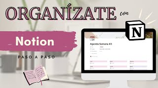 CÓMO USAR NOTION 💡 TUTORIAL 1 PRIMEROS PASOS Y AGENDA SEMANAL CON NOTION  Tidytoc [upl. by Granny]