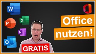 🆓 Microsoft Office komplett kostenlos nutzen Word Excel PowerPoint [upl. by Middleton]