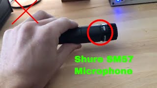 ✅ How To Use Shure SM57 Microphone Review [upl. by Diraj]