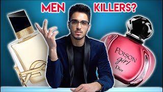 25 MEN KILLER perfumes in 90 SECONDS 💦 [upl. by Nertie]