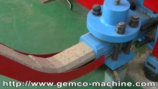 Hydraulic Briquette Machine Rice Husk Briquette Press Machine [upl. by Skolnik]