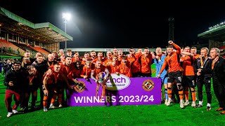 Dundee United FC  cinch Championship Winners 202324 [upl. by Nodnal]