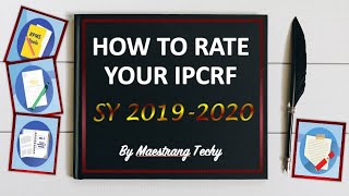 How to Rate Self on DEPED EIPCRF  RPMSPPST  TagLish PH [upl. by Ddet449]