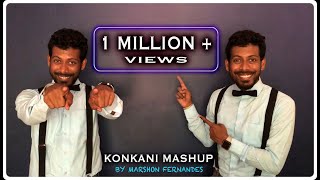 Konkani Mashup  All Time Konkani Hit Songs  One Beat 15 Songs  Famous Old Konkani Songs [upl. by Karissa510]