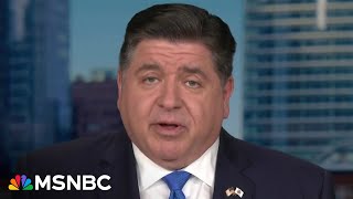 ‘Everyone is under attack’ Illinois Governor JB Pritzker sounds the alarm on the cuts from DOGE [upl. by Issy]