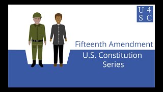 Fifteenth Amendment Black Votes In Theory  US Constitution Series  Academy 4 Social Change [upl. by Auhsoj]