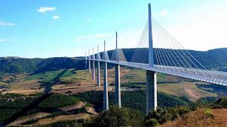 Millau Viaduct tallest bridge in the world  France HD1080p [upl. by Gerdi]