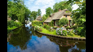 Giethoorn  Nederland  4K Tour [upl. by Omor]