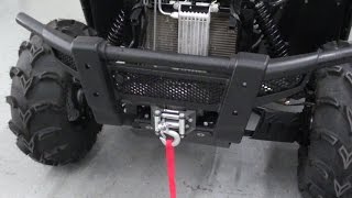 Pt2 How To Install A Winch On Your ATVUTV At DRays Shop [upl. by Alvera]