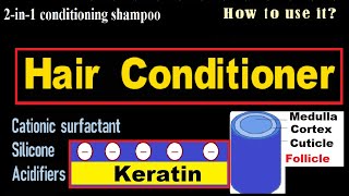 How does hair conditioner work  Sciencified [upl. by Kam]