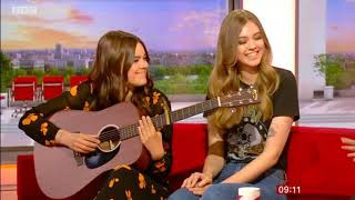 First Aid Kit on BBC Breakfast Klara and Johanna Söderberg Fireworks 25 May 2018 [upl. by Westfahl]