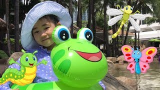 Five Little Speckled Frogs  Nursery Rhymes  Kids Song [upl. by Weinman492]