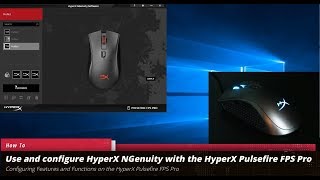 Configuring the Hyperx Pulsefire FPS Pro RGB Gaming Mouse  Step by Step Configuration [upl. by Suiramaj]