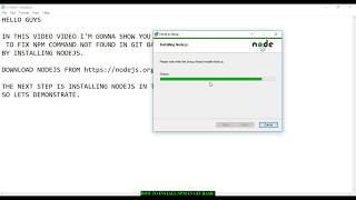 NPM COMMAND NOT FOUND FIXBY INSTALLING NODEJS [upl. by Lieberman]