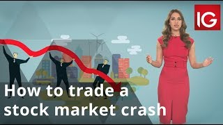 How to trade a stock market crash  How to trade with IG [upl. by Okram]