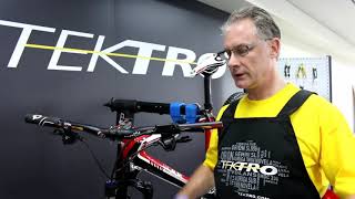 Tektro Hydraulic Disc Brake Bleed Instructions [upl. by Andros262]