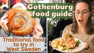 GOTHENBURG FOOD  9 SWEDISH FOODS TO TRY  What to eat in Gothenburg Americans try Swedish food [upl. by Atsev]