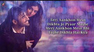 Teri Aankhon Mein Lyrics  Divya K  Darshan R Neha K  Pearl V Manan B  Radhika Vinay [upl. by Phonsa]