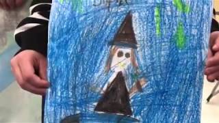 La Sorciere Grabouilla chanson de lHalloween French Halloween song [upl. by Aerbua167]