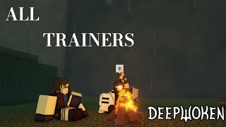 ALL ATTUNEMENT TRAINER LOCATIONS  Deepwoken Tutorial [upl. by Assilram786]