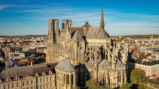 JEP2020  3 visites de la Cathédrale NotreDame de Reims [upl. by Kcirednek]