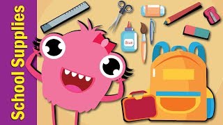 School Supplies Song  Fun Kids English [upl. by Massarelli988]