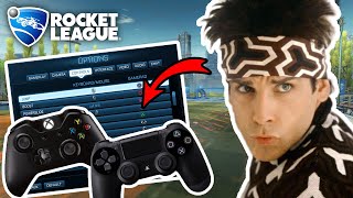 The BEST Rocket League CONTROLLER SETTINGS Pro Settings Guide [upl. by Amaso]