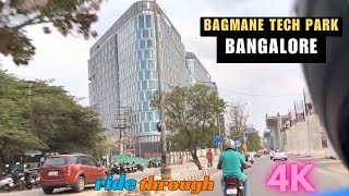 Bagmane tech park 4K Bangalore Mahadevapura [upl. by Reinald]