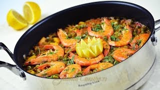 Paella cu fructe de mare  JamilaCuisine [upl. by Raffaj]