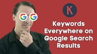 Keywords Everywhere Integration with Google SERPs [upl. by Leirbaj566]