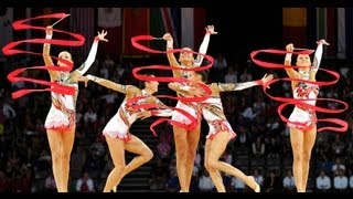 Rhythmic Worlds 2011 Montpellier  Groups AllAround Finals  We are Gymnastics [upl. by Sabu451]