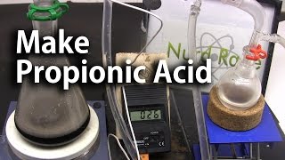 Make Propionic Acid by the Haloform Reaction [upl. by Adnarom316]