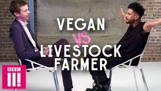 Vegan Vs Livestock Farmer  Dont Turn Around [upl. by Klapp]