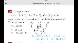 Esercizio sugli insiemi [upl. by Irek]