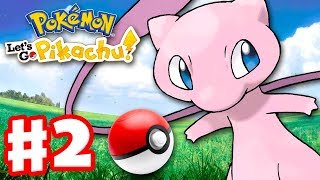 Pokemon Lets Go Pikachu and Eevee  Gameplay Walkthrough Part 2  How to Get Mew Poke Ball Plus [upl. by Bradley4]