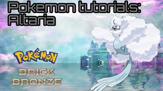 Pokemon Tutorials 9 Altaria  Pokemon Brick Bronze [upl. by Osborn716]