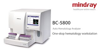 BC5800 Auto Hematology Analyzer [upl. by Algie]