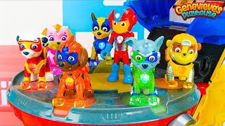 Video de aprendizaje divertido de Paw Patrol para niños  ¡Mighty Pups vs Battle Robot [upl. by Matthiew963]