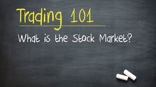 Trading 101 What is the Stock Market [upl. by Ettenay]