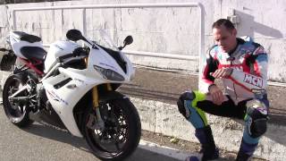 Metzeler Sportec M7 RR World Exclusive Test  Tyre Test  Motorcyclenewscom [upl. by Naraj126]