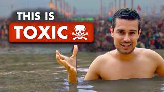 How Dirty was Ganga River during Mahakumbh  Dhruv Rathee [upl. by Anastassia]