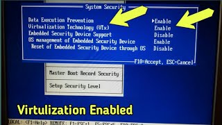 enable virtualization in windows PC BIOS [upl. by James]
