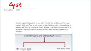 Odontogenic cyst [upl. by Orlov]
